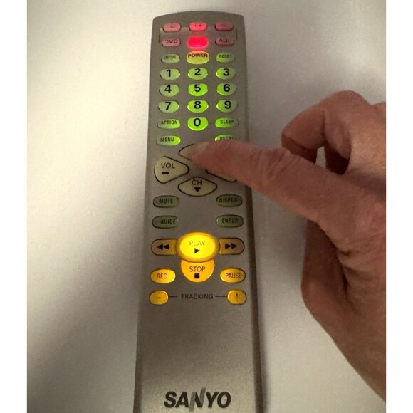 Sanyo FXWK TV Remote Control TESTED WORKS - Picture 5 of 5